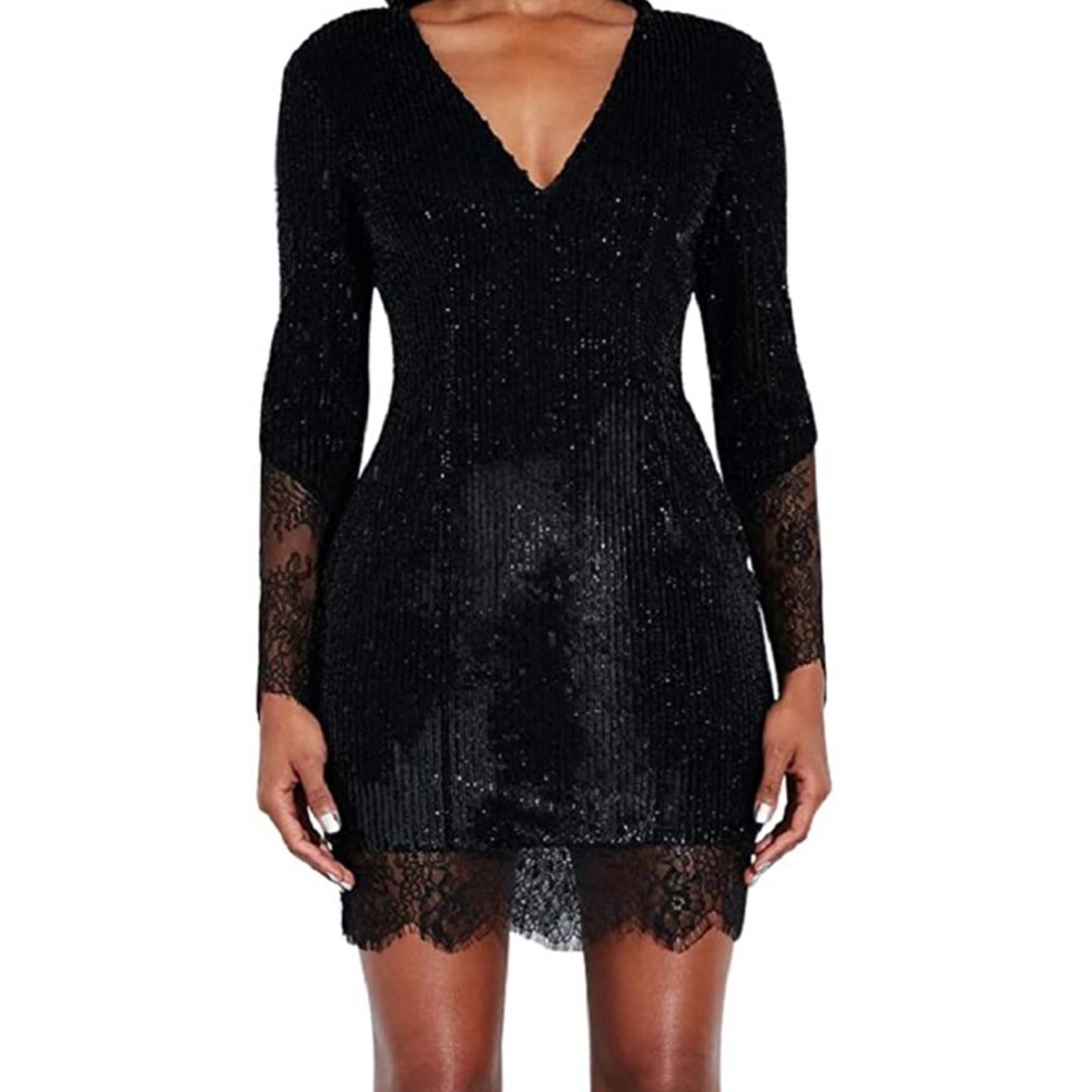 Long Sleeve Lace Dress